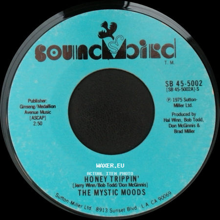 The Mystic Moods - Midnight Snack / Honey Trippin' side B