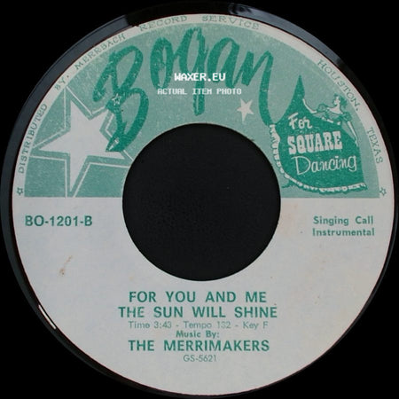The Merrimakers - For You And Me The Sun Will Shine / For You And Me The Sun Will Shine side A