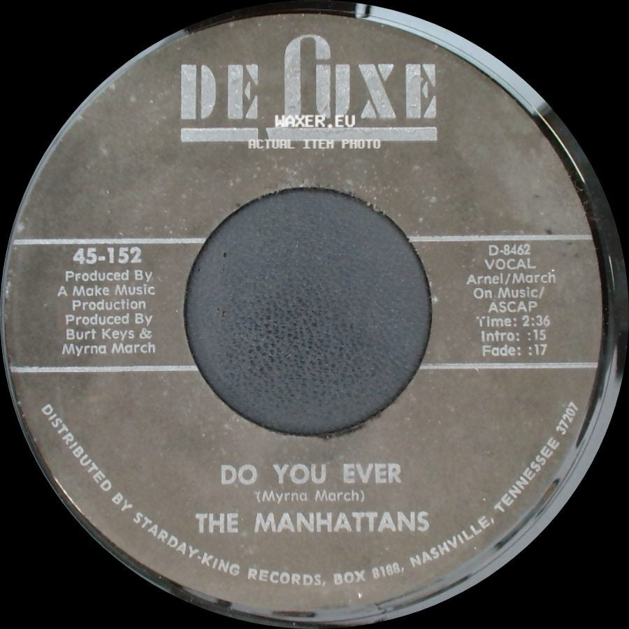 The Manhattans - If My Heart Could Speak / Do You Ever side B
