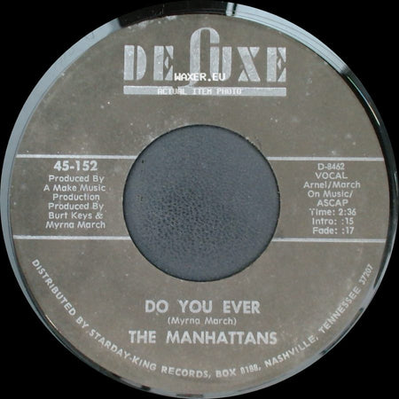 The Manhattans - If My Heart Could Speak / Do You Ever side B