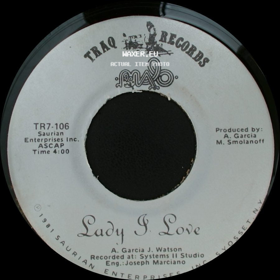 Unknown Artist - Lady I Love / Fernando side A