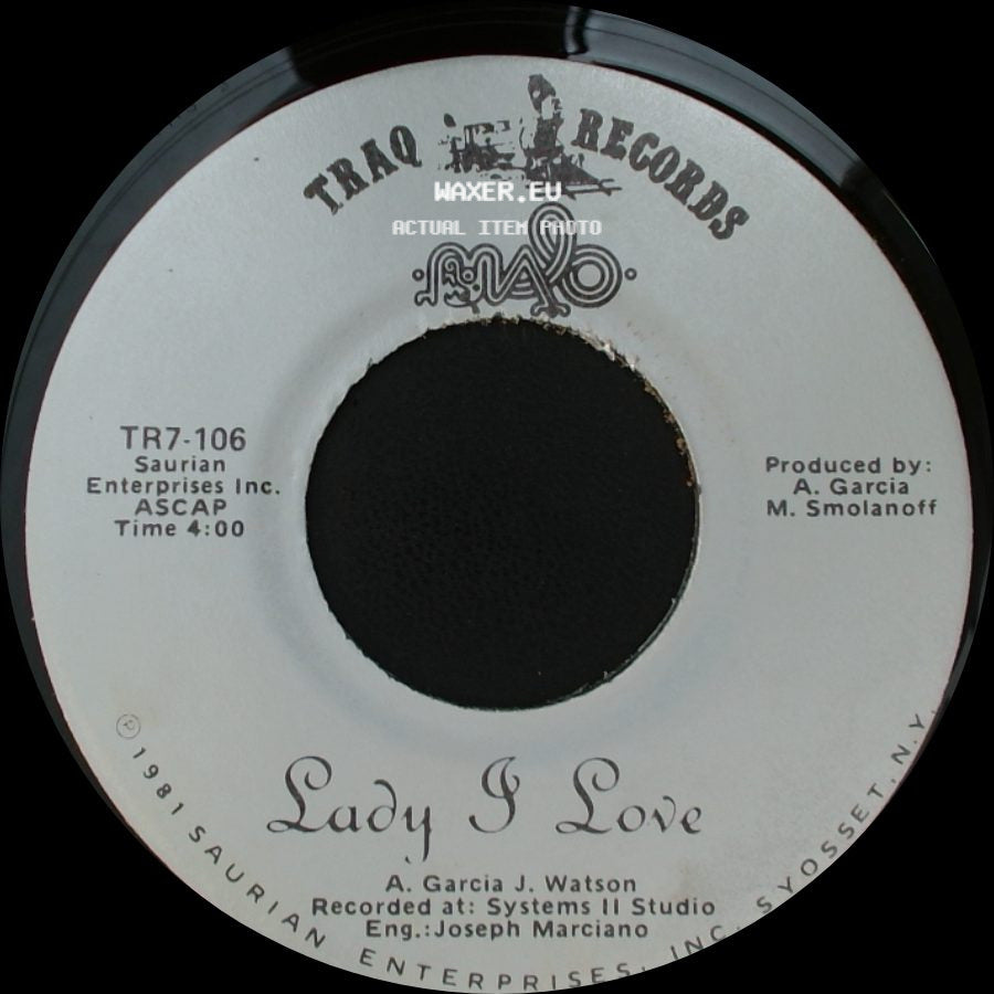 Unknown Artist - Fernando / Lady I Love side B