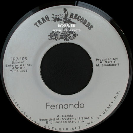 Fernando - Lady I Love / Unknown Title B side B