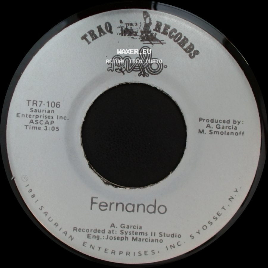 Unknown Artist - Fernando / Lady I Love side A