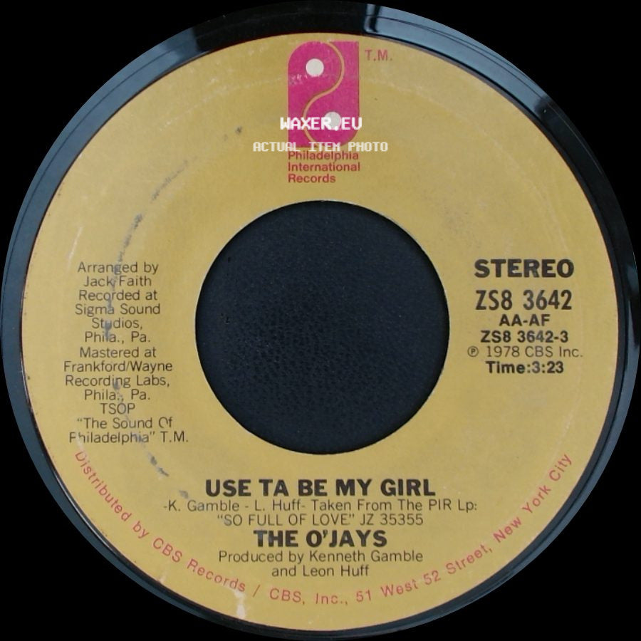 The O'jays - Use Ta Be My Girl / This Time Baby side A