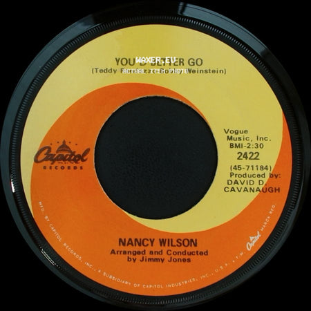 Nancy Wilson - I'm Your Special Fool / You'd Better Go side B