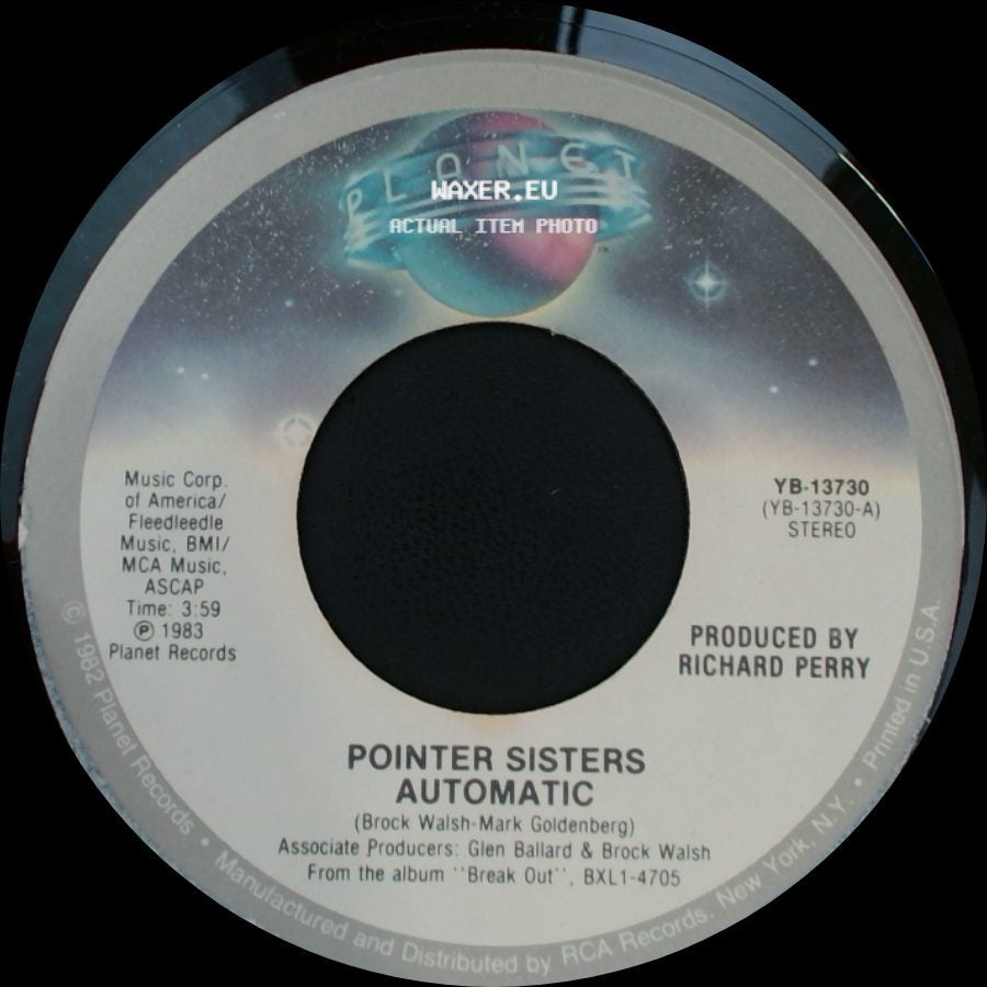 Pointer Sisters - Automatic / Nightline side A