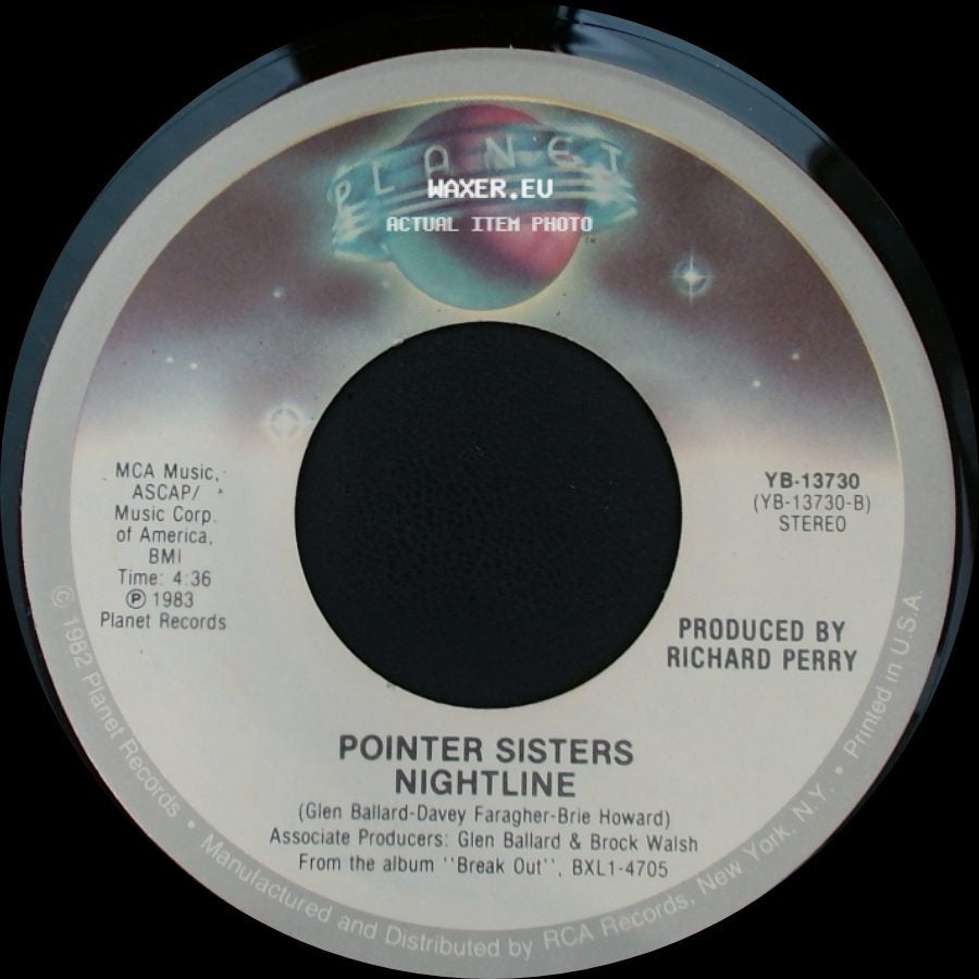 Pointer Sisters - Automatic / Nightline side B
