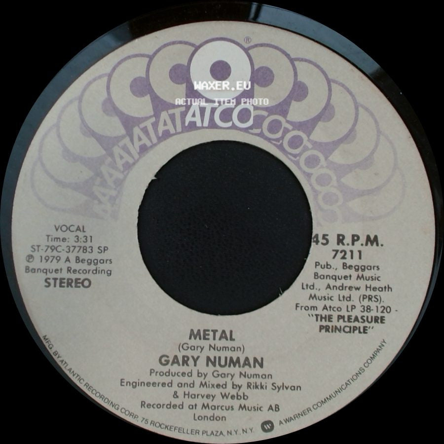 Gary Numan - Metal / Cars side A