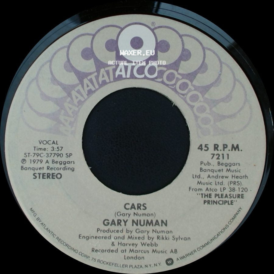 Gary Numan - Metal / Cars side B