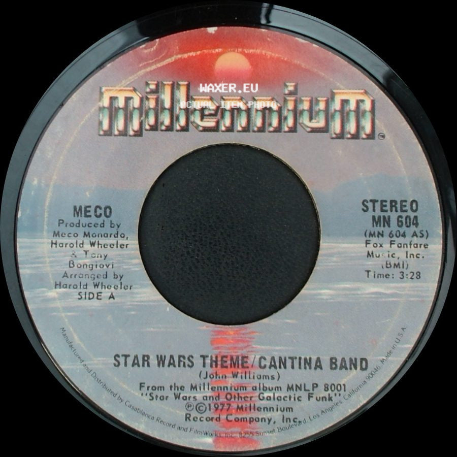 Meco - Star Wars Theme / Cantina Band / Funk side A