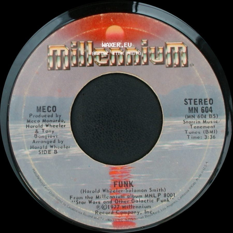 Meco - Star Wars Theme / Cantina Band / Funk side B