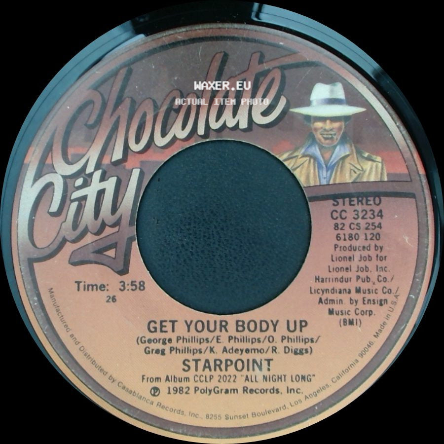 Starpoint - Never Find A Better Love / Get Your Body Up side B