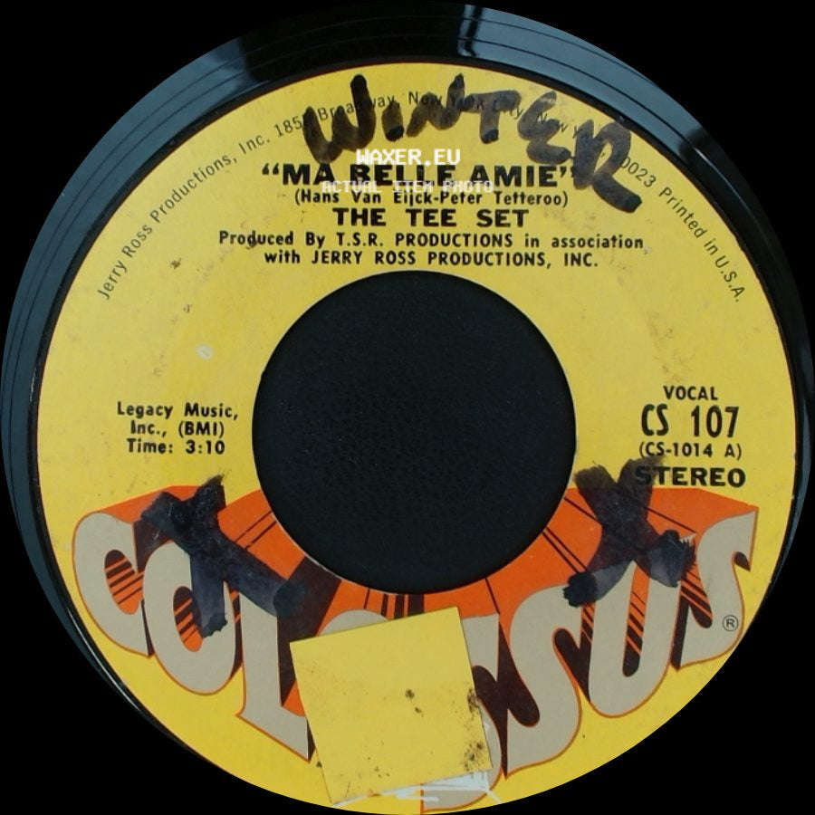 The Tee Set - Ma Belle Amie / Angels Coming In The Holy Night side A