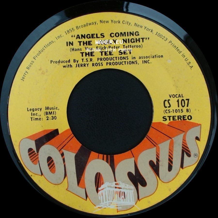 The Tee Set - Ma Belle Amie / Angels Coming In The Holy Night side B