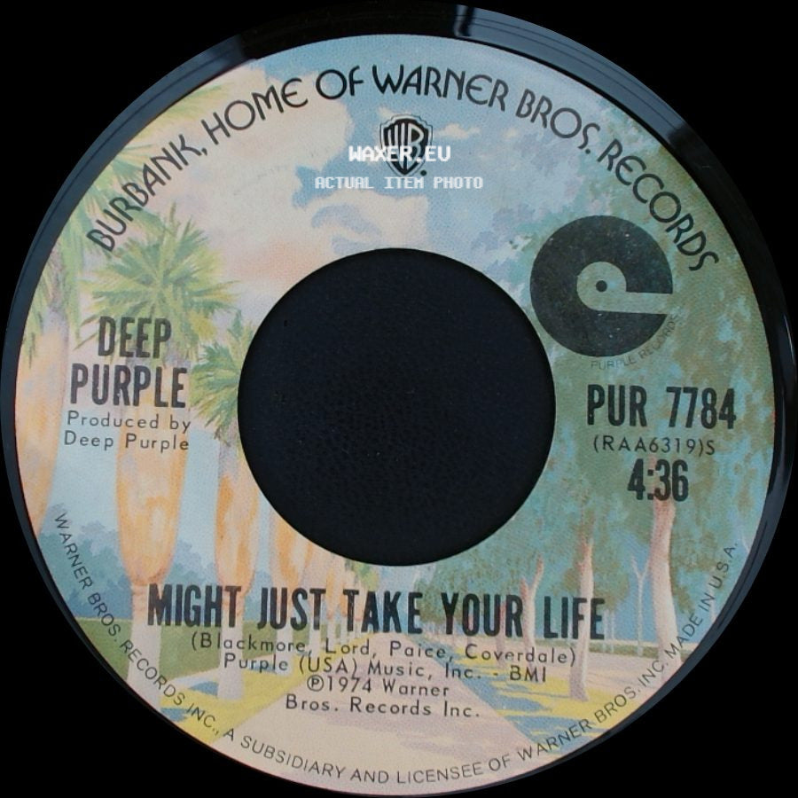 Deep Purple - Coronarias Redig / Might Just Take Your Life side B