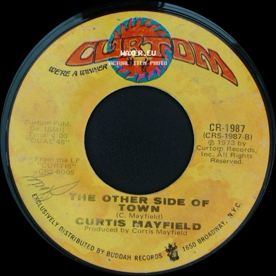 Curtis Mayfield - Future Shock / The Other Side Of Town side B