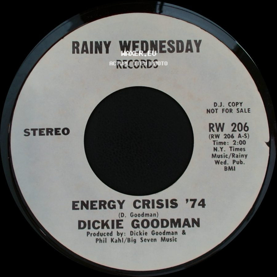 Dickie Goodman - Energy Crisis '74 / Energy Crisis '74 side A