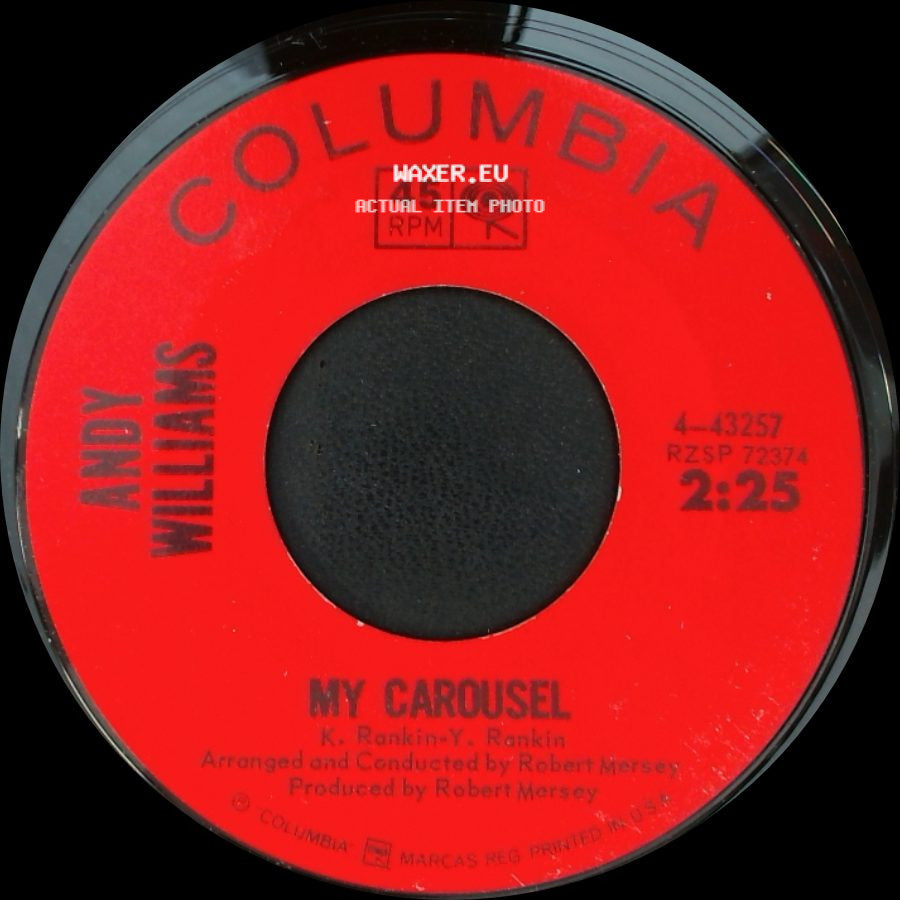 Andy Williams - .....And Roses And Roses / My Carousel side B