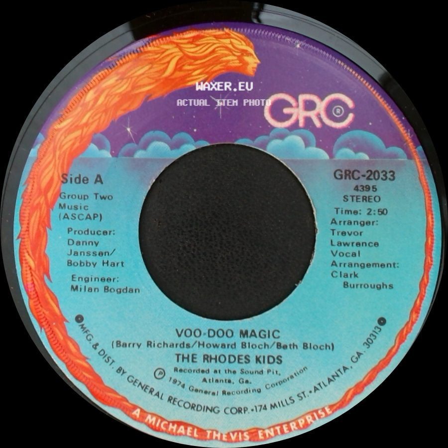 The Rhodes Kids - Voo-Doo Magic / I Need Your Lovin' side A