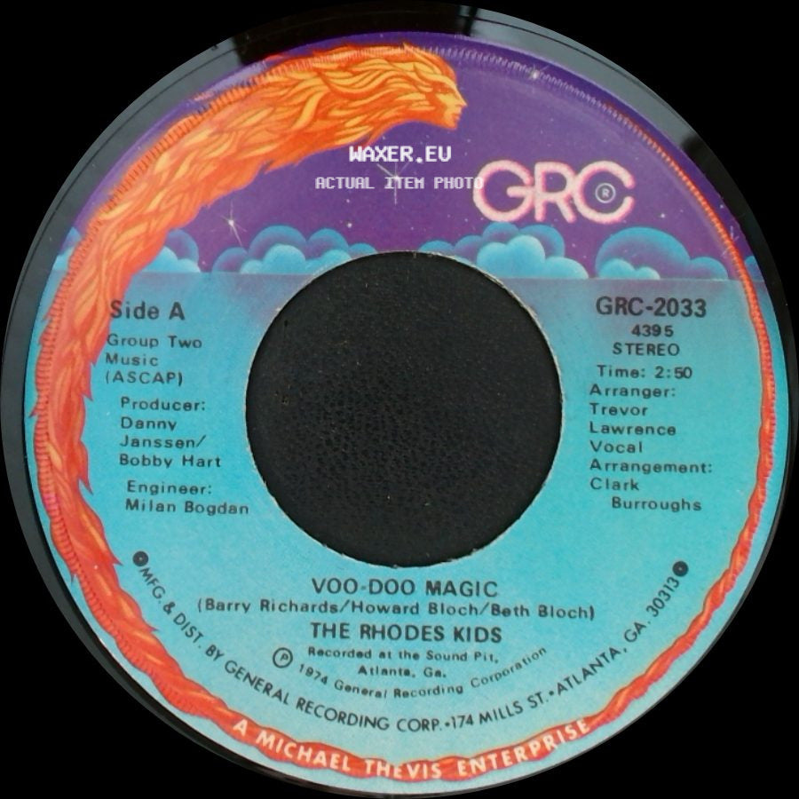 The Rhodes Kids - Voo-Doo Magic / I Need Your Lovin' side A