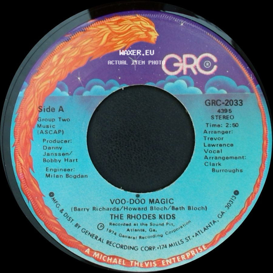 The Rhodes Kids - Voo-Doo Magic / I Need Your Lovin' side A
