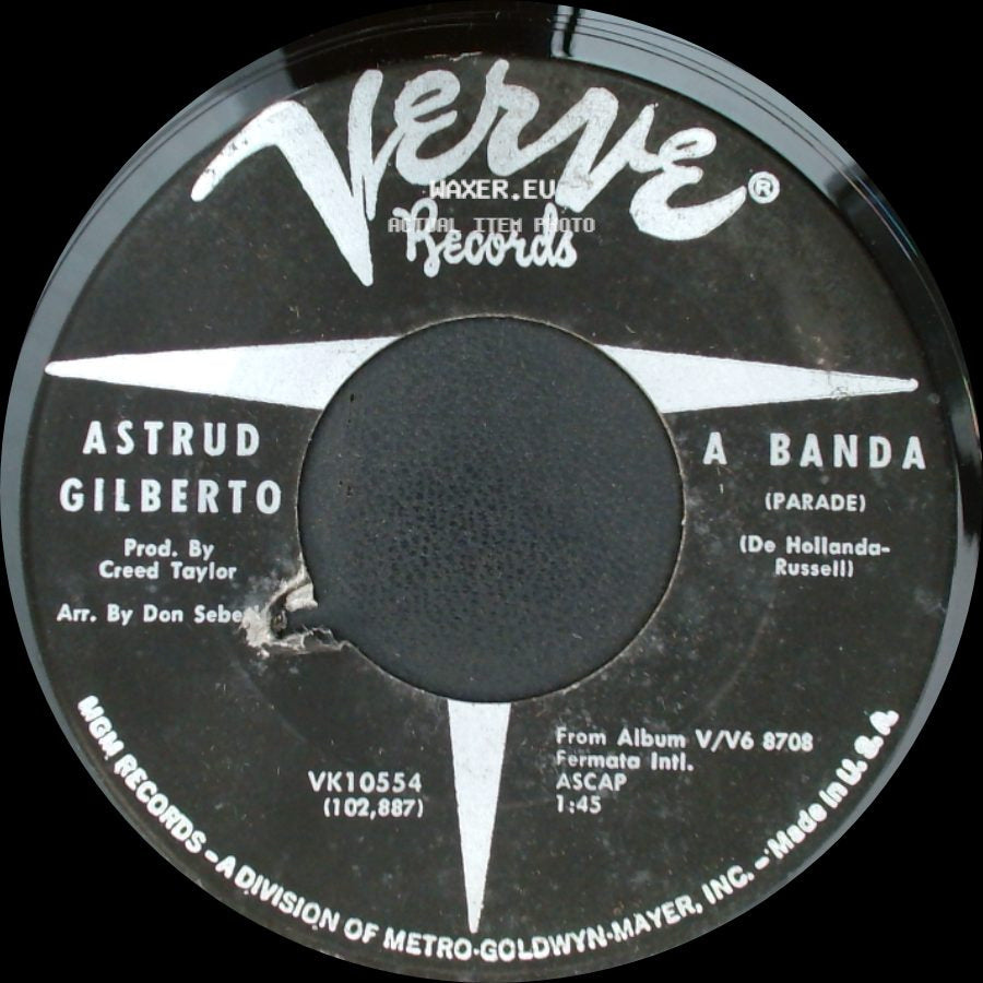Astrud Gilberto - A Banda / You Didn't Have To Be So Nice side A
