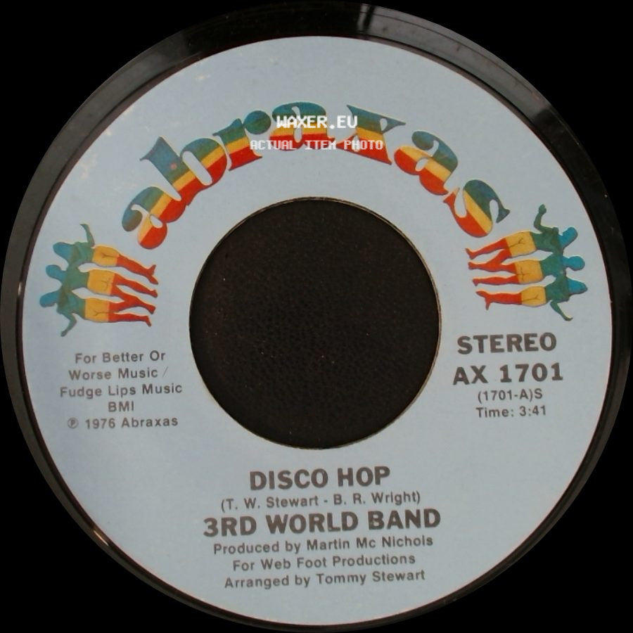 3Rd World Band - Disco Hop / Let's Boogie At The Disco side A