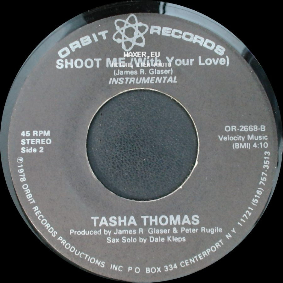 Tasha Thomas - Shoot Me (With Your Love) / Shoot Me (With Your Love) side B