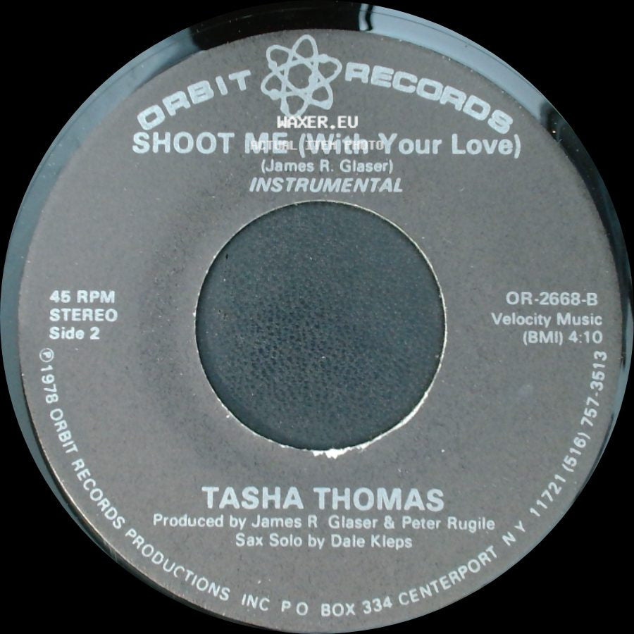 Tasha Thomas - Shoot Me (With Your Love) / Shoot Me (With Your Love) side B