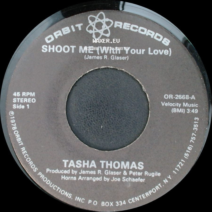 Tasha Thomas - Shoot Me (With Your Love) / Shoot Me (With Your Love) side A