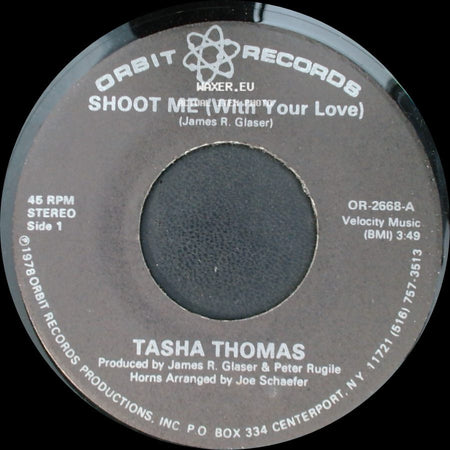 Tasha Thomas - Shoot Me (With Your Love) / Shoot Me (With Your Love) side A
