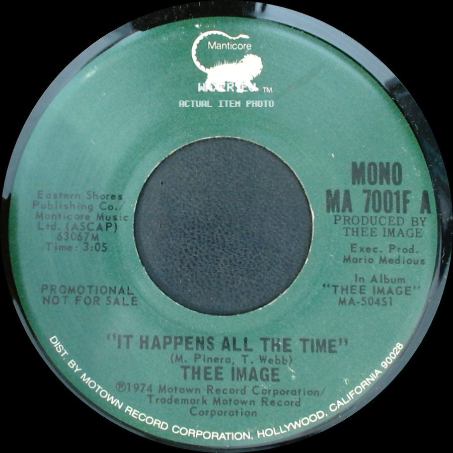 Thee Image - It Happens All The Time / It Happens All The Time side B