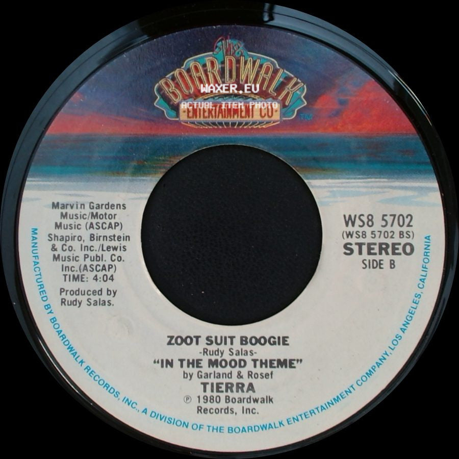 Tierra - Together / Zoot Suit Boogie - 'in The Mood Theme' side B