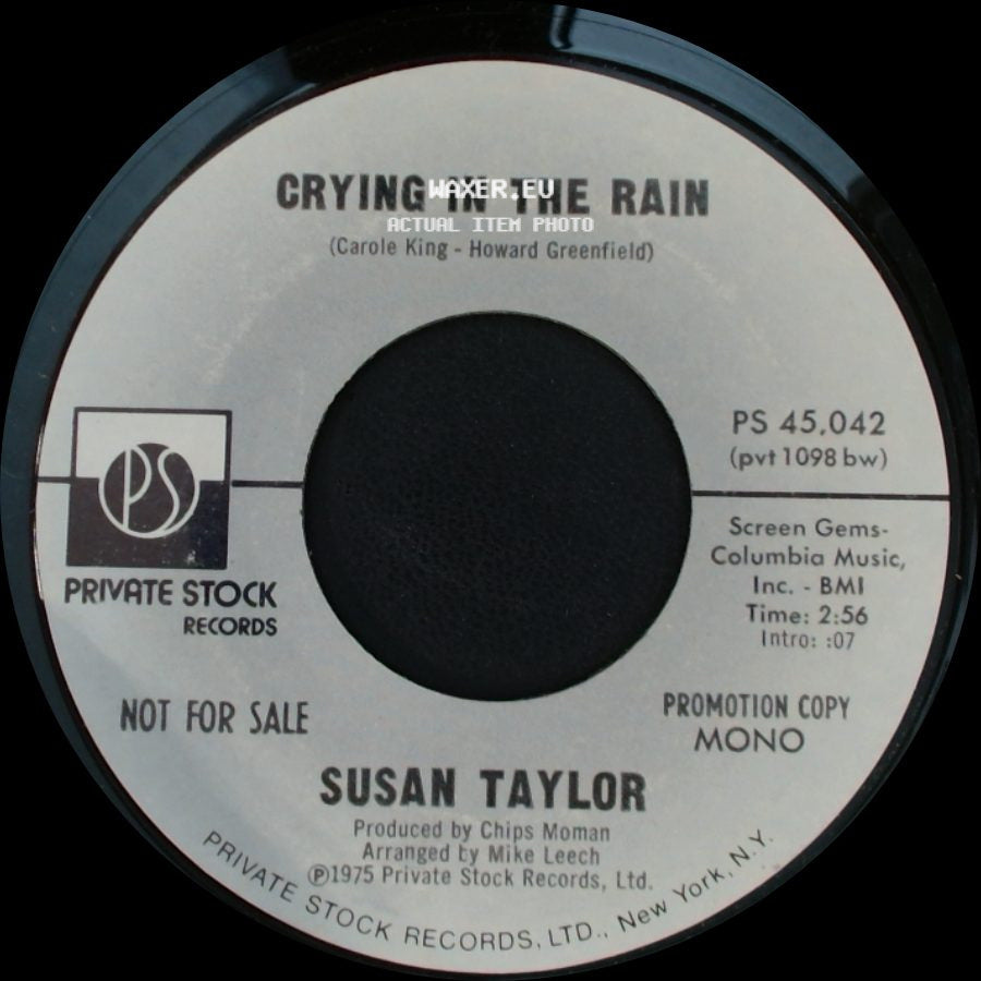 Susan Taylor - Crying In The Rain / Crying In The Rain side A