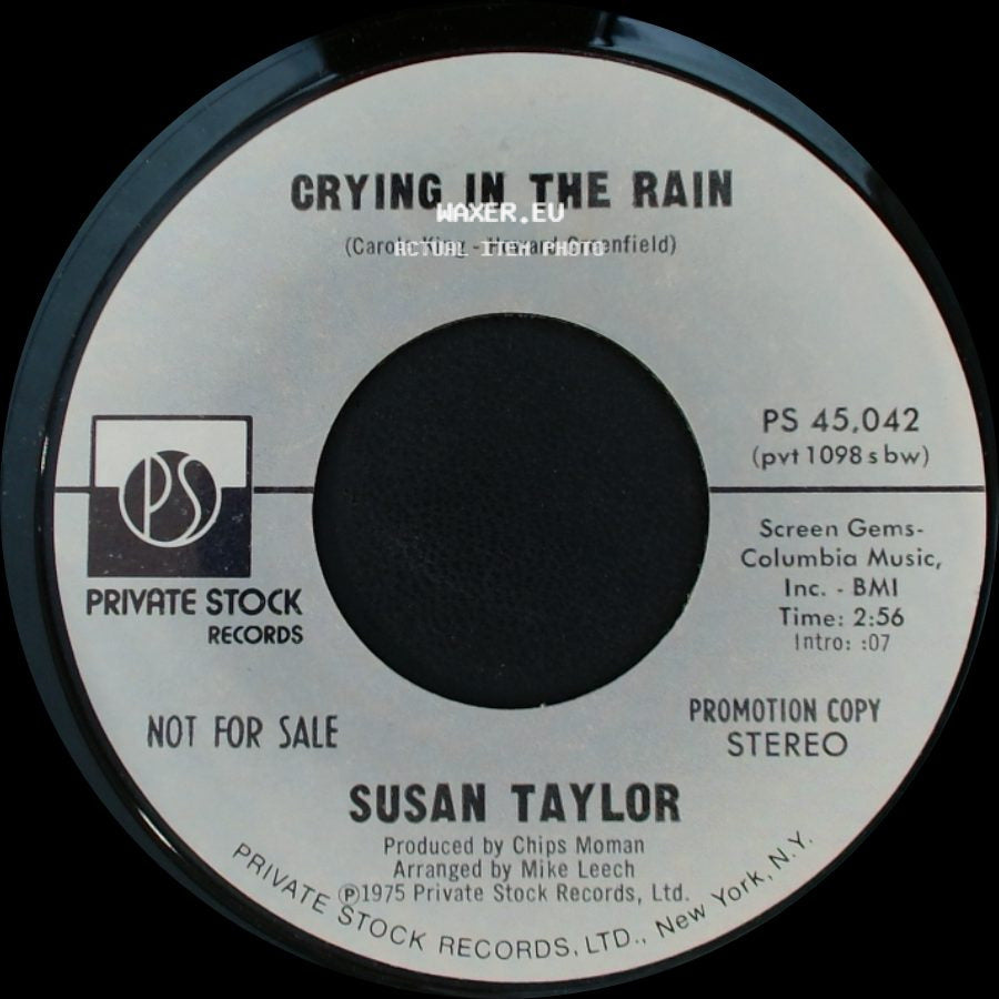 Susan Taylor - Crying In The Rain / Crying In The Rain side B