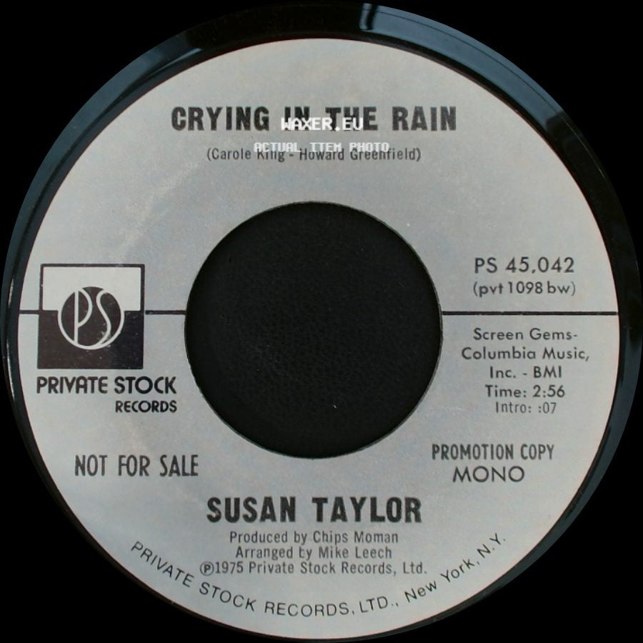 Susan Taylor - Crying In The Rain / Crying In The Rain side A