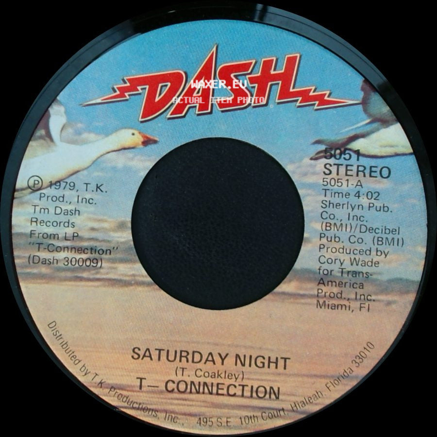 T-Connection - Saturday Night / Prisoner Of My Mind side A