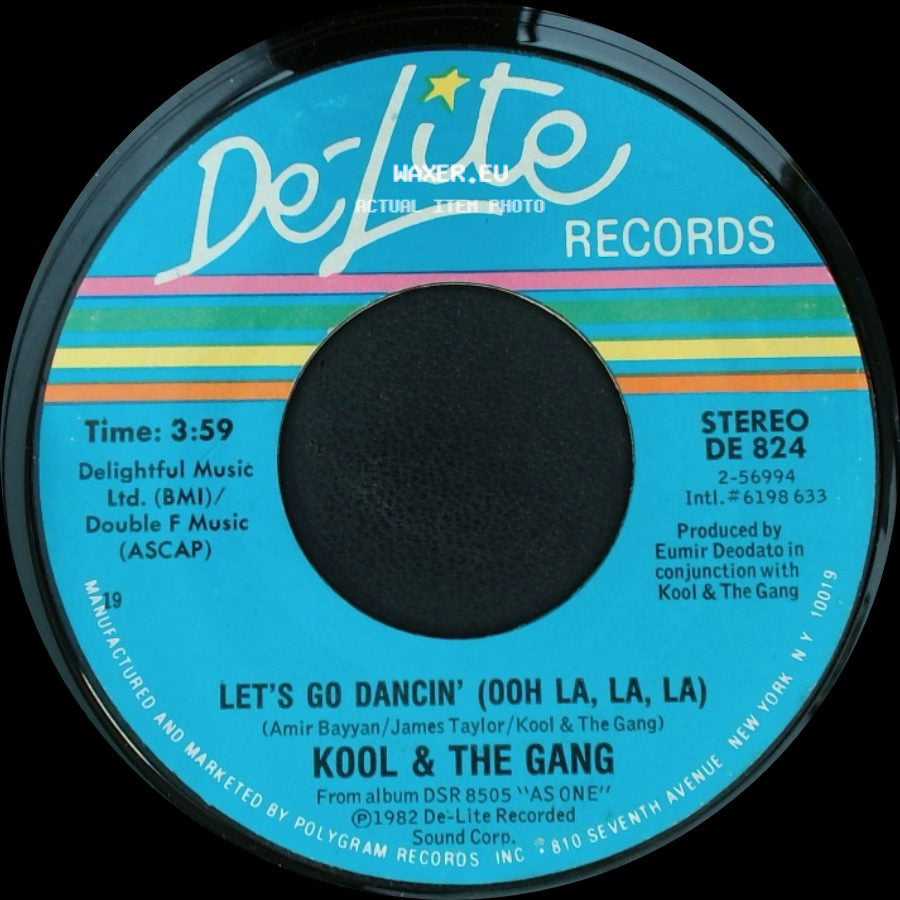 Kool & The Gang - Let's Go Dancin' (Ooh La, La, La) / Be My Lady side A
