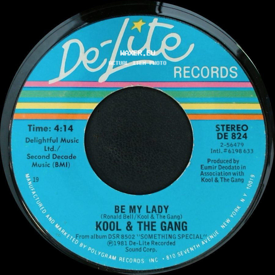 Kool & The Gang - Let's Go Dancin' (Ooh La, La, La) / Be My Lady side B