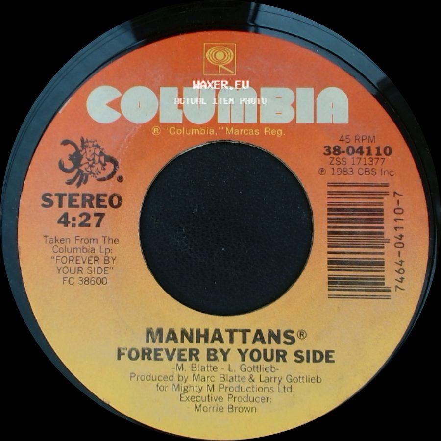 Manhattans - Forever By Your Side / Locked Up In Your Love side A