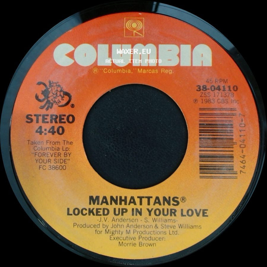 Manhattans - Forever By Your Side / Locked Up In Your Love side B