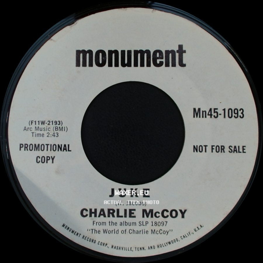 Charlie Mccoy - Juke / Harper Valley Pta side A
