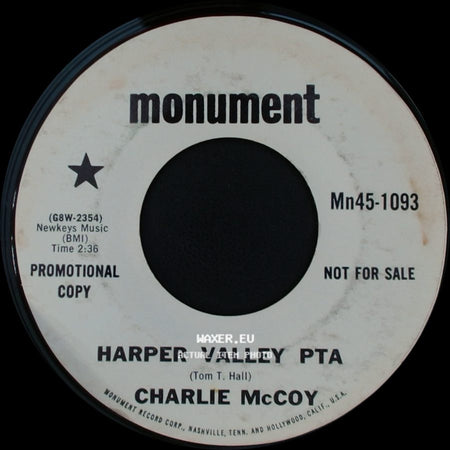 Charlie Mccoy - Juke / Harper Valley Pta side B