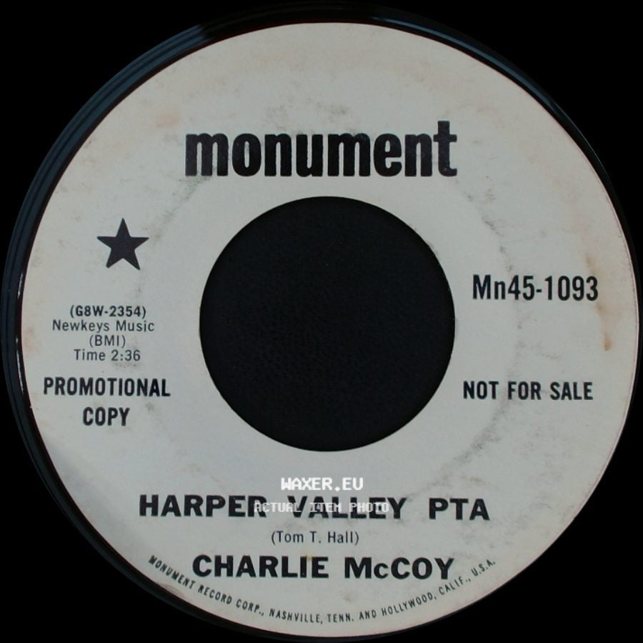 Charlie Mccoy - Juke / Harper Valley Pta side B