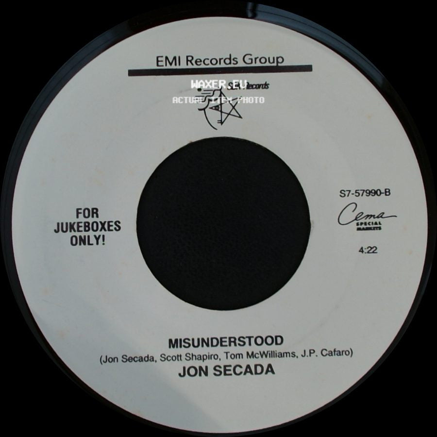 Jon Secada - Do You Believe In Us / Misunderstood side B