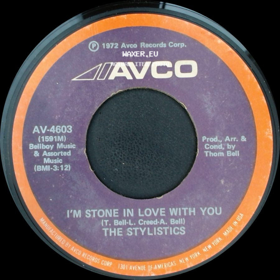 The Stylistics - I'm Stone In Love With You / Make It Last side A