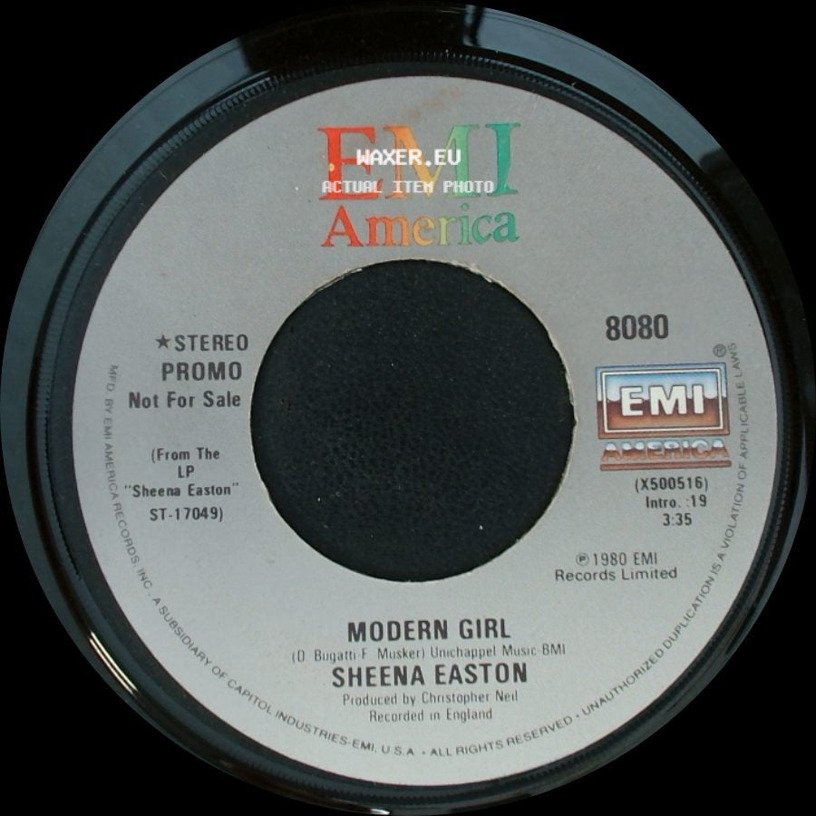Sheena Easton - Modern Girl / Modern Girl side B