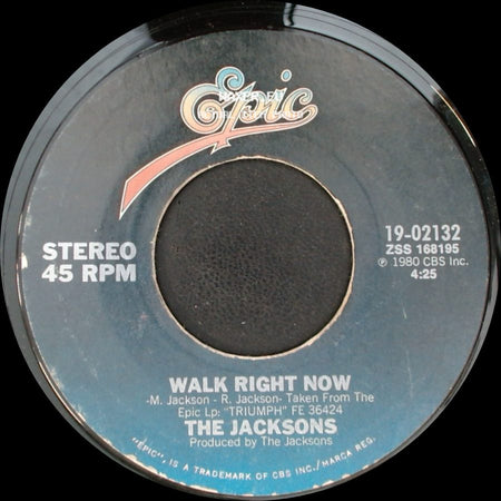 The Jacksons - Your Ways / Walk Right Now side B