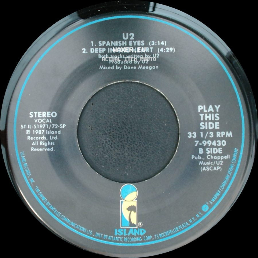 U2 - I Still Haven't Found What I'm Looking For / Unknown Title B side B